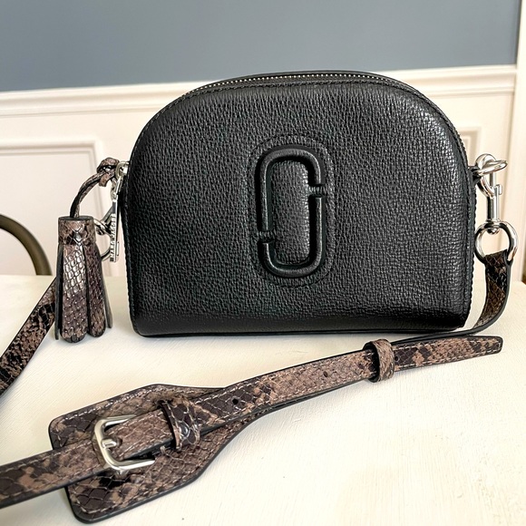 Marc Jacobs Bags Marc Jacobs Shutter Crossbodyembossed Snakeskin